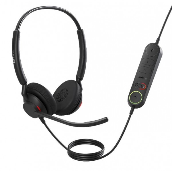 Jabra Engage 40 Inline Link, Stereo, USB-C/A UC