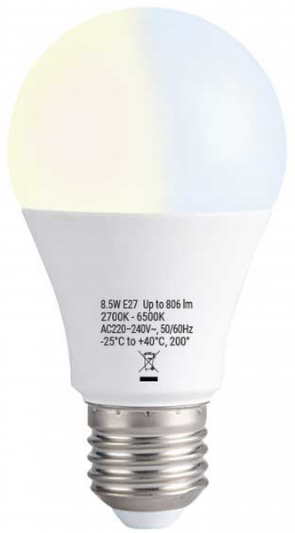 Shelly · Plug &amp; Play · "Duo Bulb E27 Gen3" · LED Lampe · dimmbar · Messfunktion · WLAN · BT