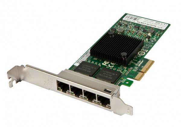 ALLNET ALL0136-4-GB-TX / PCIe 1000M Quad Cooper Server-Card