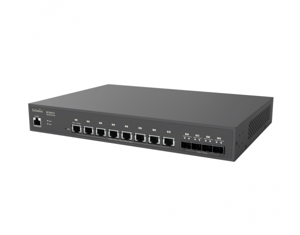 EnGenius Switch full managed Layer2+ 12 Port Â• 8x 10 GbE Â• 4x SFP+ Â• 13&quot; Â• ECS5512 Â• EnGenius Cloud