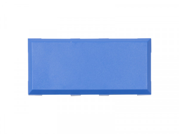 ALLNET Brick’R’knowledge Kunststoffschale 2x1 blau oben und