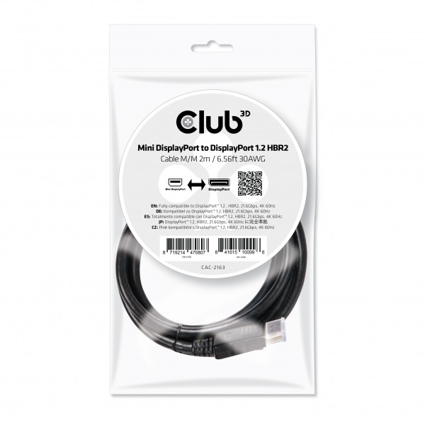 Adapter DisplayPort Mini =&gt; VGA *Club 3D* aktiv