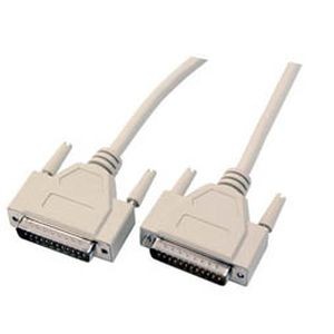 Kabel seriell DB25pol=&gt;DB25pol St/St, 5m,