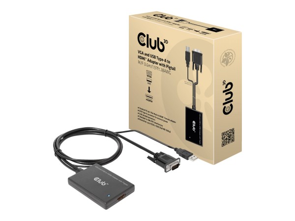 Adapter HDMI =&gt; VGA/USB *Club3D*