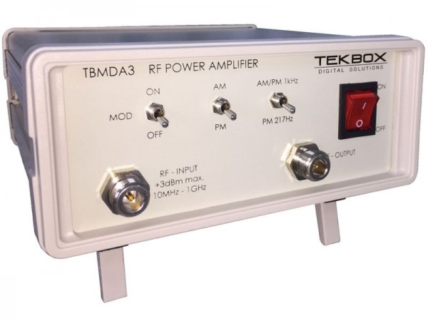 Tekbox TBMDA3 5 W Leistungsverstärker modulierbar, Frequenzbereich: 10 MHz..1 GHz