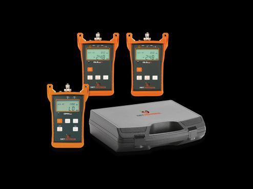 NetPeppers LWL Glasfaser, Glasfaserdämpfungsmesskit für Single- und Multimode Glasfaserstrecken,