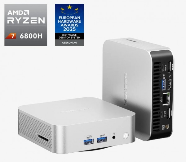 Geekom Mini A6 -R7/32GB/1TB - W11P