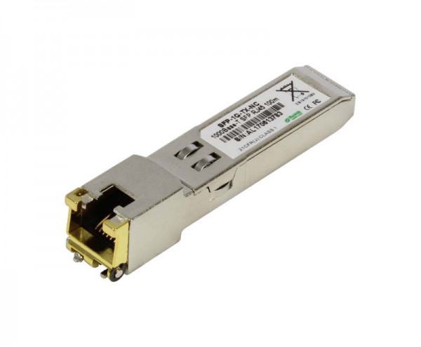 GBIC-Mini, SFP, 1000, TP, uncodiert, Marvell chipset: write Copper code