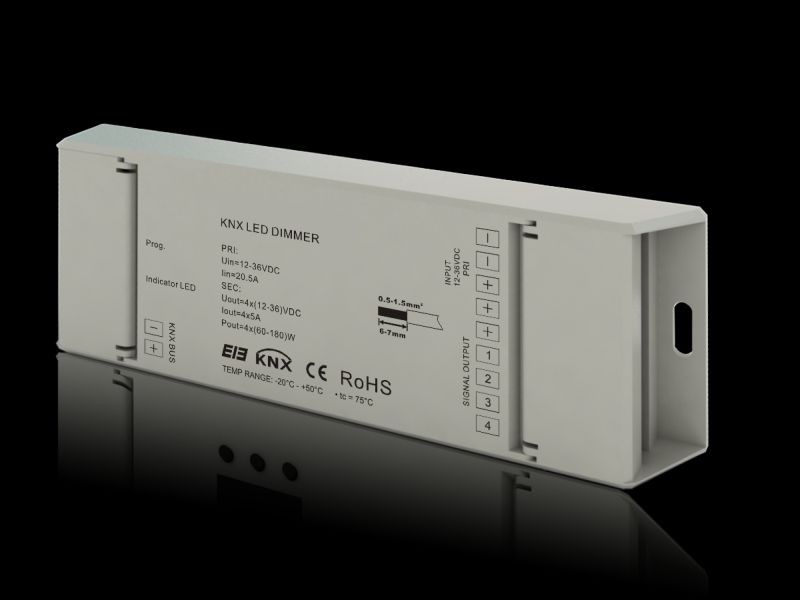 124114 Synergy 21 LED Controller EOS 08 KNX Dimmer 4*700mA 124114 Synergy 21 LED Controller EOS 08 KNX Dimmer 4*700mA