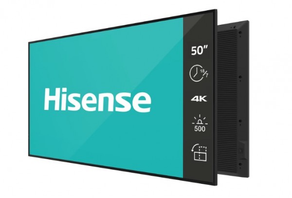 Hisense 50 Zoll 4K UHD IPS Digital Signage Display - 24/7 Operation