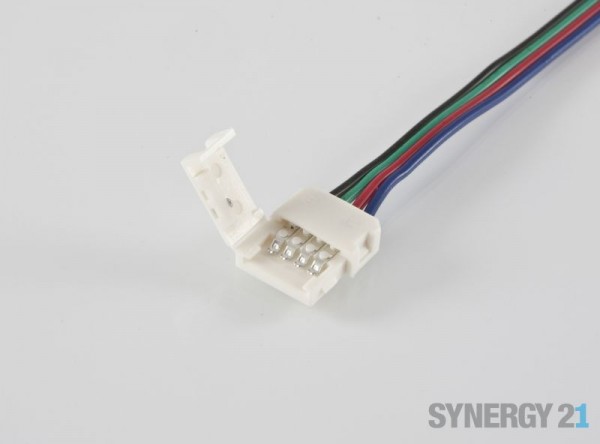 Synergy 21 LED Flex Strip zub. Clickverbinder mit Kabel RGB 1-seitig