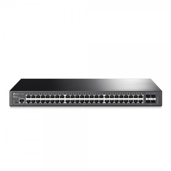 TP-Link Switch full managed Layer2+ 52 Port • 48x 1 GbE • 4x SFP • 19" • Lüfterlos, Omada • SG3452