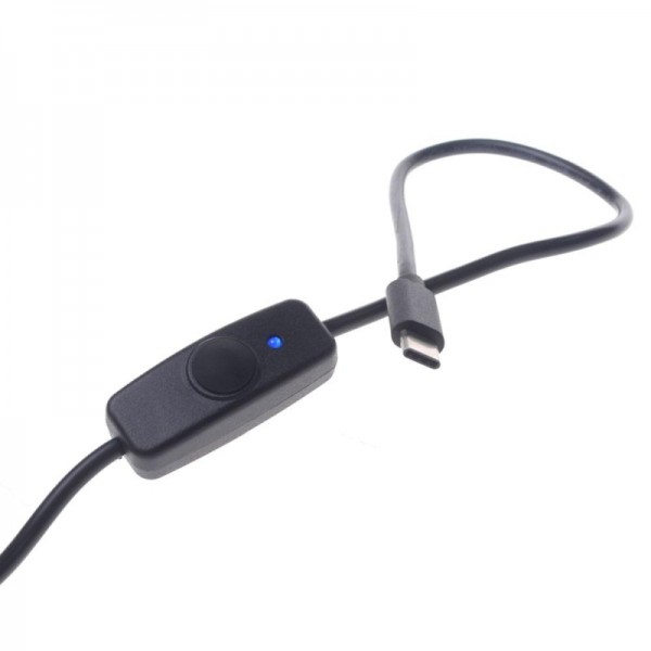 Rock Pi 4 zbh. USB-A auf USB-C Strom-/Datenkabel mit Schalte