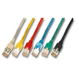 Patchkabel RJ45, CAT5e, 300Mhz, 20m grau, Hirose TM11