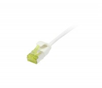 Patchkabel RJ45, CAT6A 500Mhz,  0.5m, weiss, U/FTP, slimline rund d=3,8mm, TPE/LSZH(Superflex), AWG32, mit CAT7 Rohkabel, Synergy 21 Patchkabel RJ45, CAT6A 500Mhz,  0.5m, weiss, U/FTP, slimline rund d=3,8mm, TPE/LSZH(Superflex), AWG32, mit CAT7 Rohkabel, Synergy 21