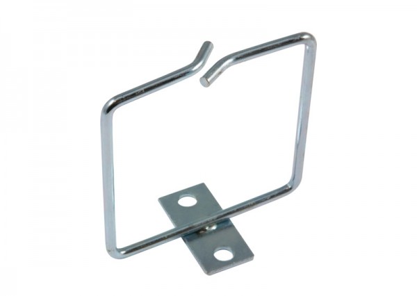 Allnet 19"zbh.Kabelbügel einzeln, B80xT80mm, mitte, vorne f