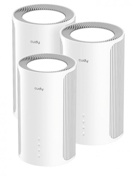 Cudy BE11000 Tri-Band Wi-Fi 7 Mesh 2.5G Solution, M11000(3-Pack)