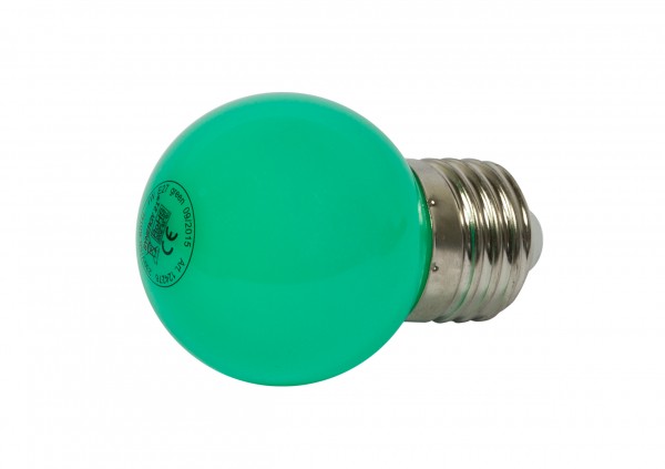 Synergy 21 LED Retrofit E27 mini globe G45 green 1 Watt for light chain