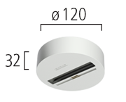 Synergy 21 by EUTRAC 3~PUBLIC OUTLET WITH BUS, black