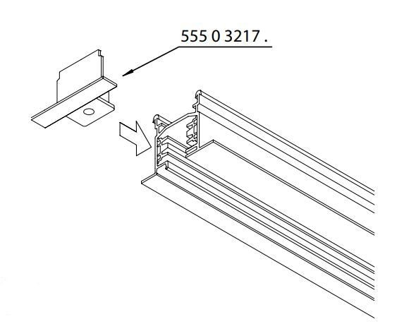 Synergy 21 by EUTRAC 3~ENDWINKEL, black, built-in
