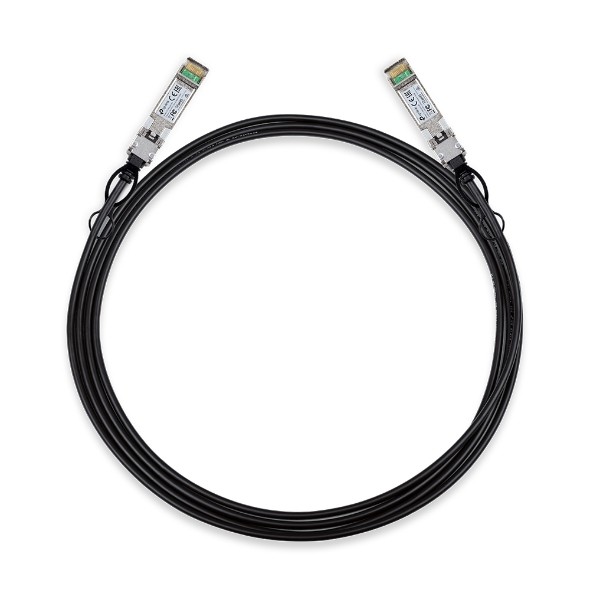 TP-Link - SM5220-3M - 3M Direct Attach SFP+ Cable for 10 Gigabit Co