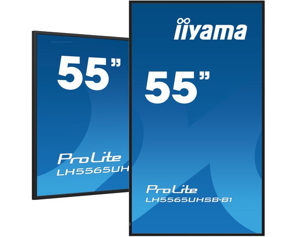 TFT 54,6"/139,0cm iiyama ProLite LH5565UHSB 24/7 *schwarz* 16:9