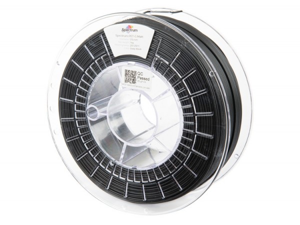 Filament Spectrum · PET-G MATT · DEEP BLACK (RAL 9017) · 1.75mm · 1kg