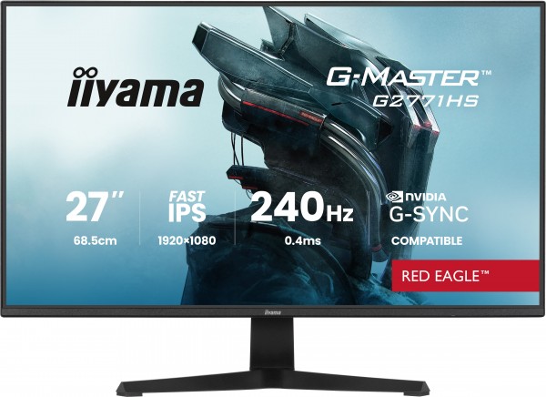 TFT 27,0&quot;/68,6cm iiyama G-Master G2771HS Red Eagle *schwarz* 16:9