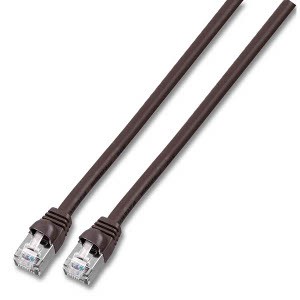 Patchkabel VOIP, RJ45, S-FTP(S/FTP) 1.0m schwarz, CAT6, kur