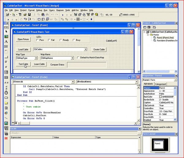 CableEye 730 API - Applications Programming Interface