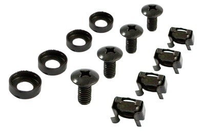 ALLNET 19"zbh. Befestigungsset, Käfigmuttern+Schrauben, 100-