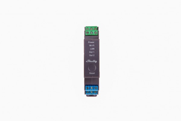 Shelly - Relay - "Pro 2" - WLAN &amp; LAN switching actuator - max. 25A - BT