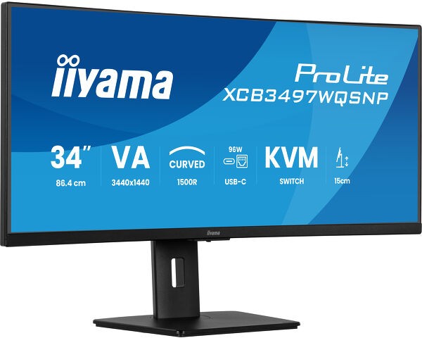 TFT 34,0&quot;/86,4cm Iiyama ProLite XCB3497WQSNP 21:9 curved