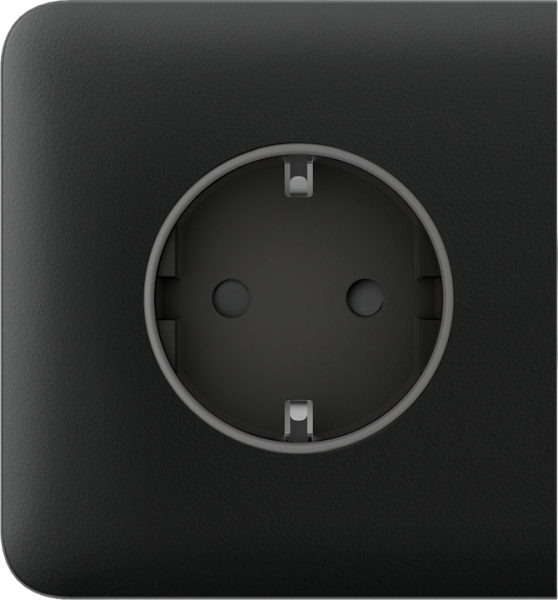 Ajax Homeautomation Abdeckung Outlet SideCover (basic) [type F] *schwarz*
