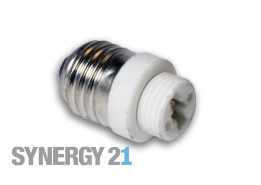 Synergy 21 LED adapter for LED bulbs E27->G9 type G