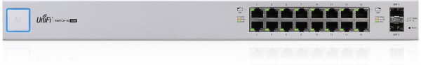 Ubiquiti UniFi Switch / 16 Ports / 150W / POE+ / 2 SFP / US-16-150W 