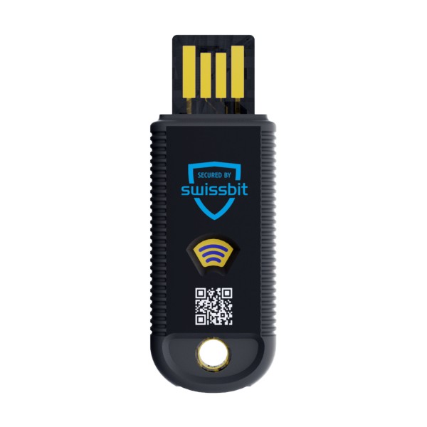 Swissbit iShield Key FIDO2 USB-A/NFC Security Key Retailverpackung