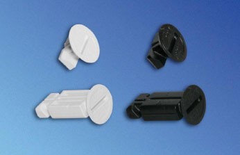 Vertiv(Knürr) zub.Rückwand,zub.Schnellverschluß lang,Schwarz,50-Pack