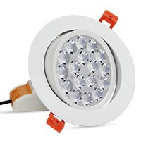 Synergy 21 LED panel round 9W RGB-WW with RF and WLAN schwenkbar*Milight/Miboxer*