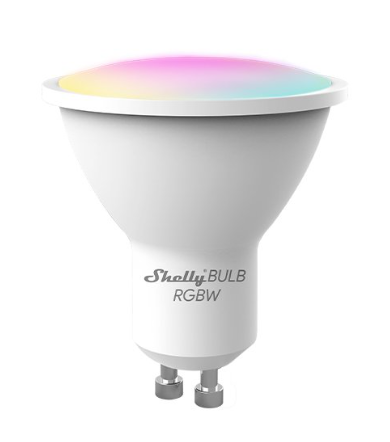 Shelly · Plug &amp; Play · &quot;Duo RGBW GU10&quot; · LED Lampe · WLAN