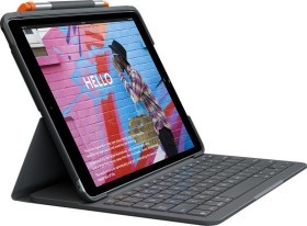 Logitech Tablet Slim Folio - KeyboardDock für Apple iPad 10.2&quot; *schwarz*