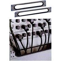 Vertiv(Knürr) zub.Kabeldurchführungsplatte 2HE,Schwarz, 3-Pack