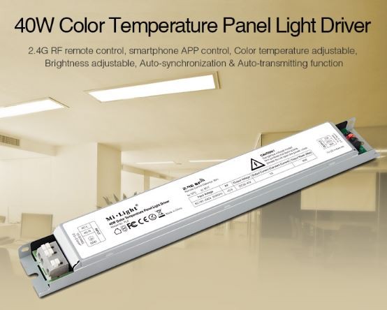Synergy 21 LED controller dual white (CCT) for LED panels 40W *Milight/Miboxer*