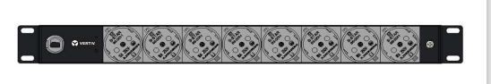 Vertiv(Knürr) zub.Steckdosenleiste, 8xDosen(CEE7)->Stecker(CEE7), 19", 3m,