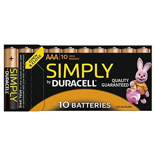 Batterien Micro AAA 1,5V *Duracell* Simply - 10er Pack
