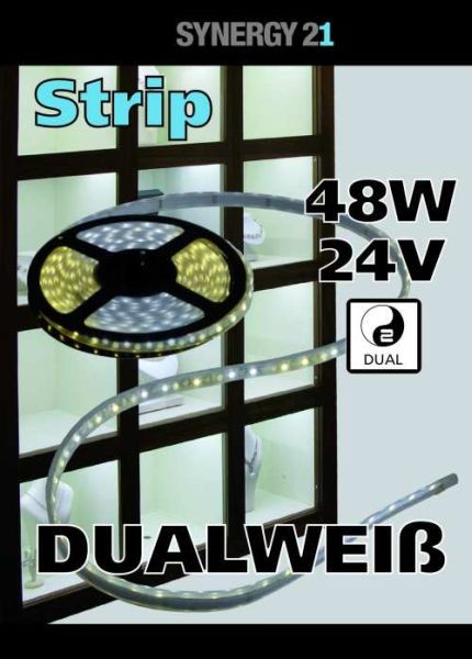 Synergy 21 LED Flex Strip 120 DW (CCT) DC24V 36W per Colour IP20