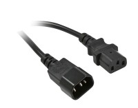 Netzkabel 230V Kaltgeräte IEC-C13(Buchse)/Kaltgeräte IEC-C14(Stecker), 2m, Synergy 21, Netzkabel 230V Kaltgeräte IEC-C13(Buchse)/Kaltgeräte IEC-C14(Stecker), 2m, Synergy 21,