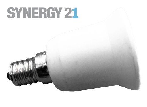 Synergy 21 LED adapter for LED bulbs E14->E27