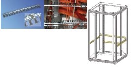 Vertiv(Knürr) Schrank gzub.Seitliche Kabelführung,T 800, 4-Pack