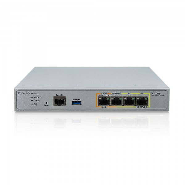 EnGenius Cloud Managed Security Gateway 2x GbE LAN &amp; 2x GbE WAN - ESG510